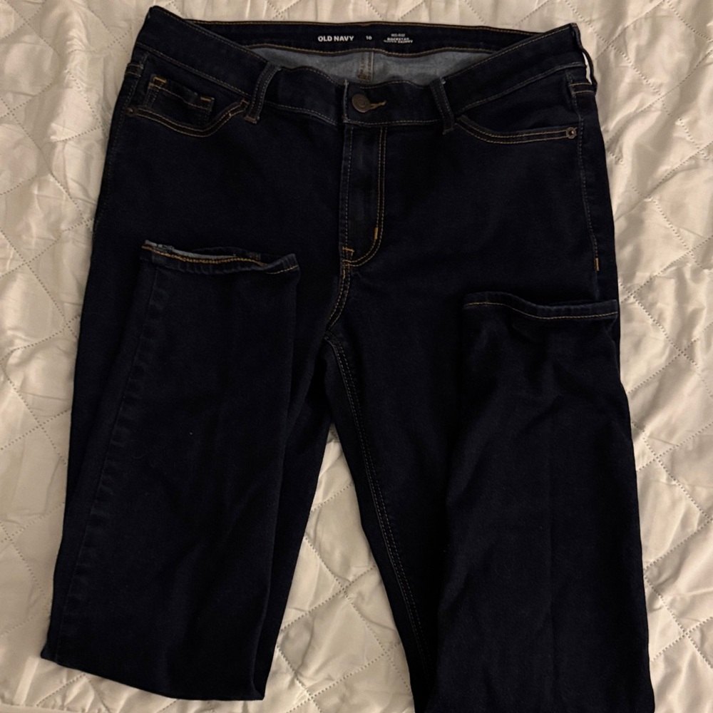 Old Navy Indigo Mid-Rise Jeans